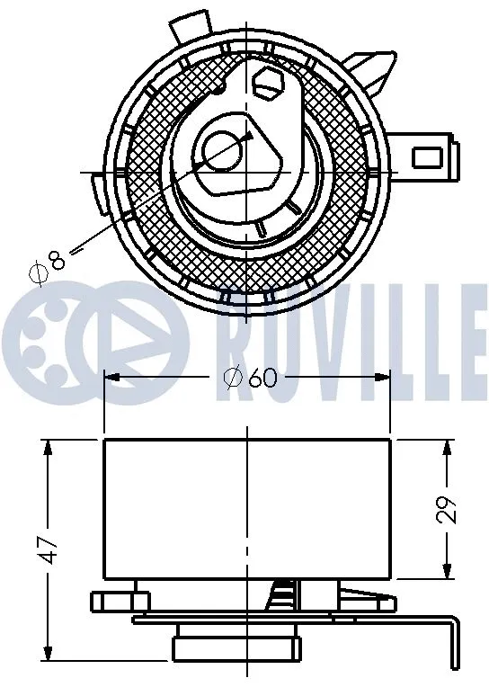 Tensioner Pulley, timing belt