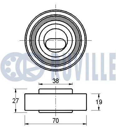 Tensioner Pulley, timing belt