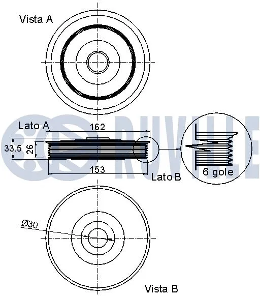 Belt Pulley, crankshaft