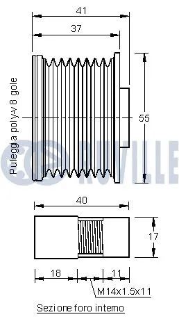 Alternator Freewheel Clutch