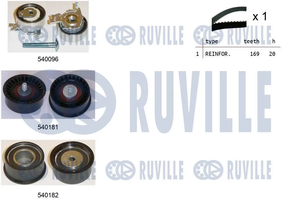 Timing Belt Kit (550002)
