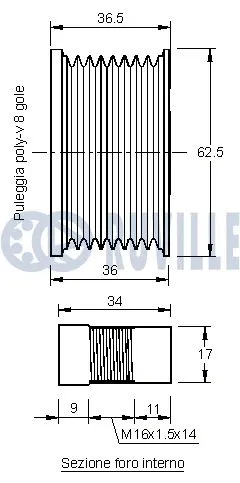 Alternator Freewheel Clutch