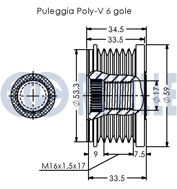 Alternator Freewheel Clutch