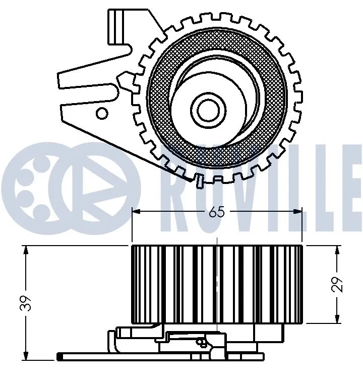 Tensioner Pulley, timing belt