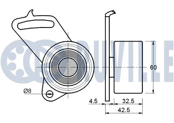 Tensioner Pulley, timing belt