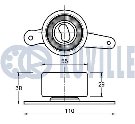 Tensioner Pulley, timing belt