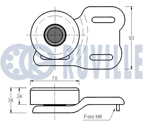 Belt Tensioner, V-ribbed belt