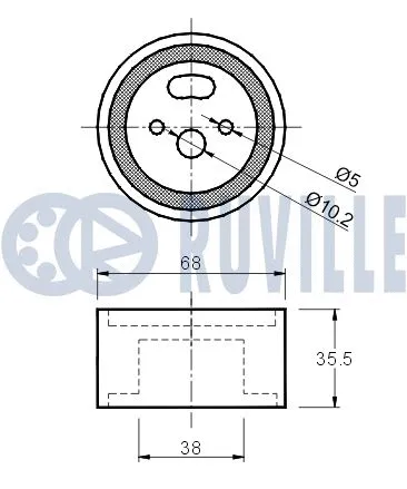 Tensioner Pulley, timing belt