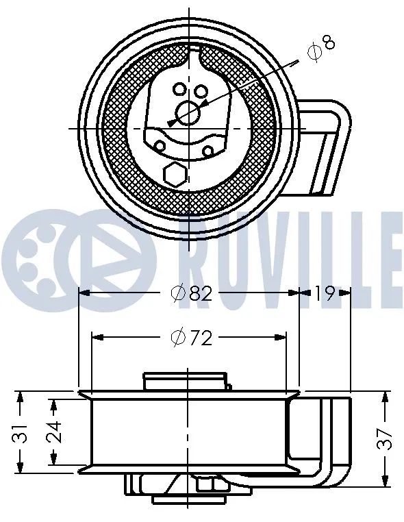 Tensioner Pulley, timing belt