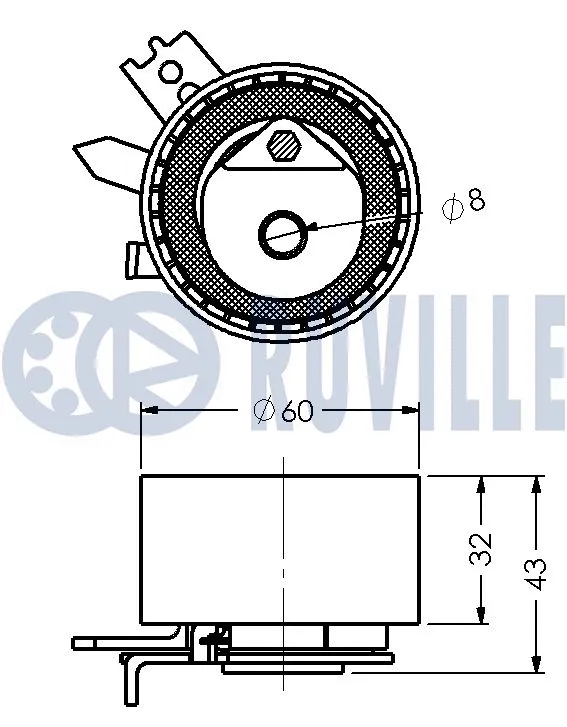 Tensioner Pulley, timing belt