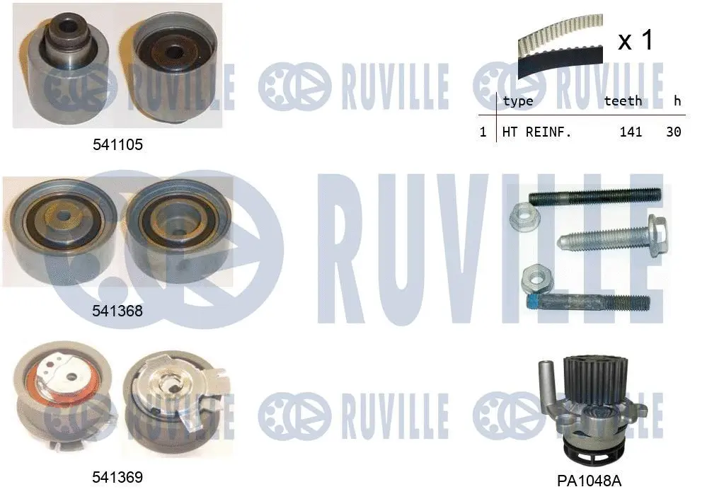 Water Pump & Timing Belt Kit (5501261)