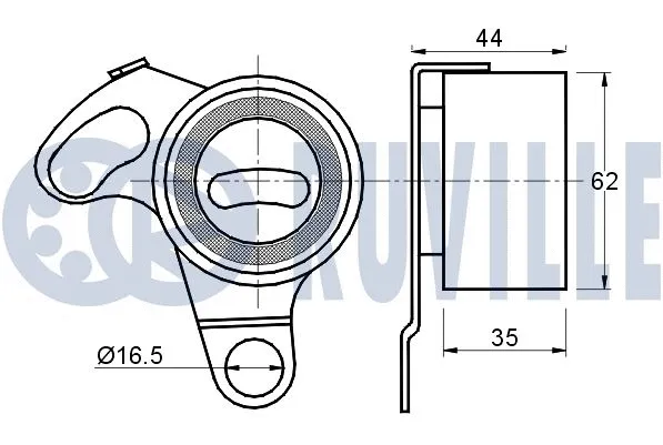 Tensioner Pulley, timing belt