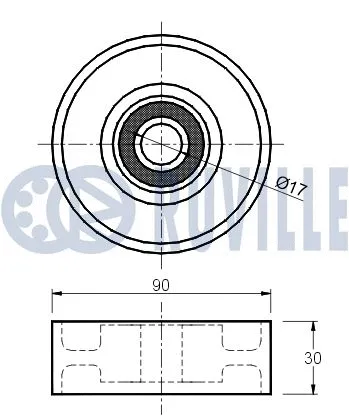 Belt Tensioner, V-ribbed belt