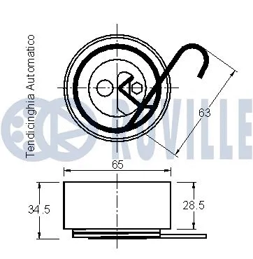 Tensioner Pulley, timing belt