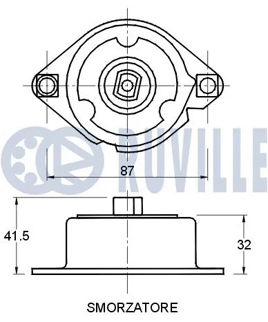 Belt Tensioner, V-ribbed belt