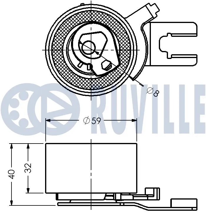 Tensioner Pulley, timing belt
