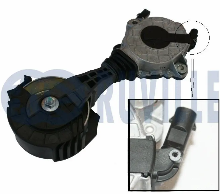 Belt Tensioner, V-ribbed belt (542539)