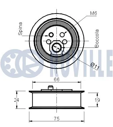Tensioner Pulley, timing belt