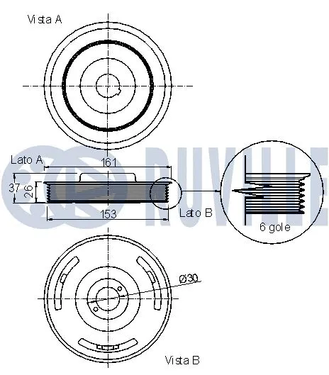 Belt Pulley, crankshaft