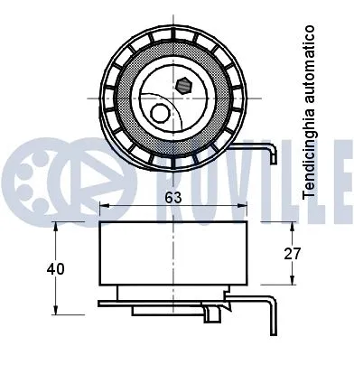 Tensioner Pulley, timing belt