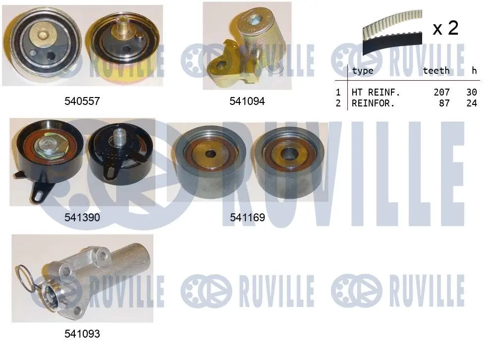 Timing Belt Kit (550283)