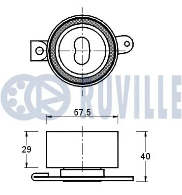 Tensioner Pulley, timing belt