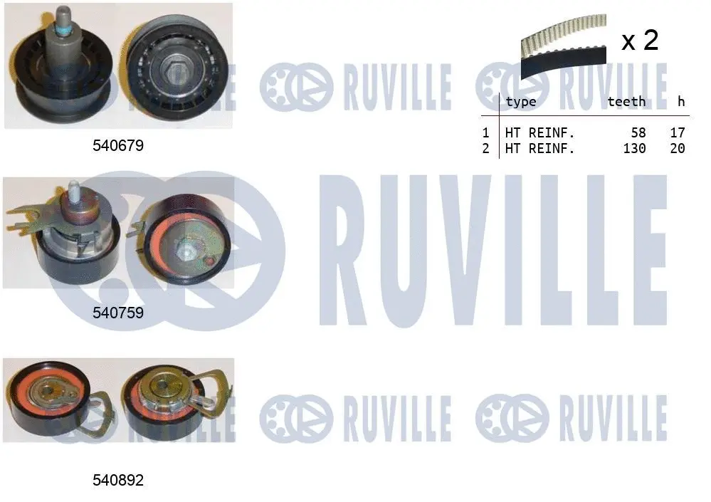 Timing Belt Kit (550381)