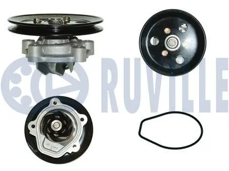 Water Pump, engine cooling (561637)