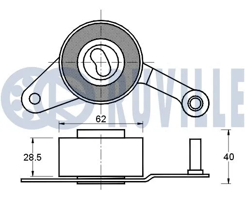 Tensioner Pulley, timing belt