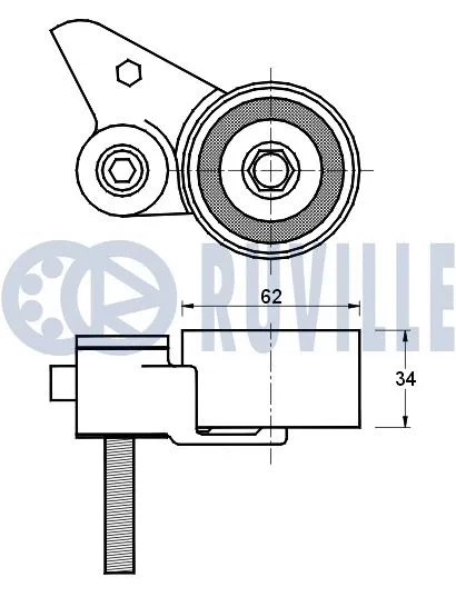 Tensioner Pulley, timing belt