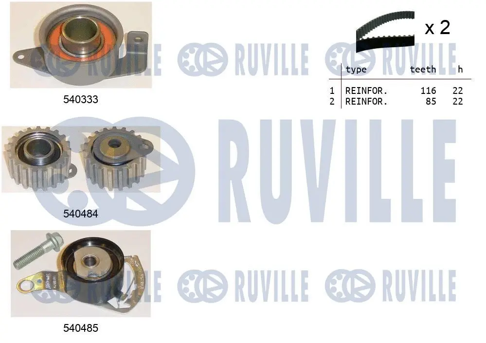 Timing Belt Kit (550014)