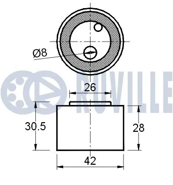 Tensioner Pulley, timing belt