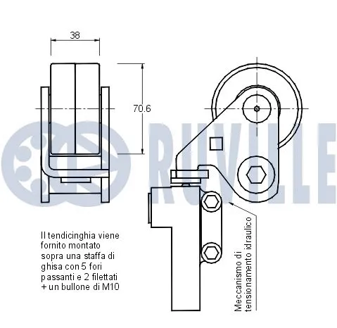 Tensioner Pulley, timing belt