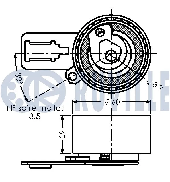 Tensioner Pulley, timing belt