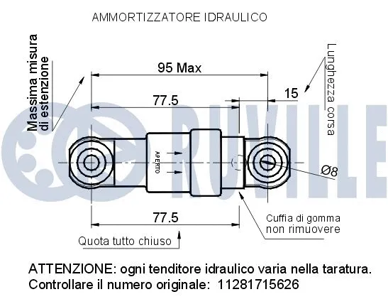 Vibration Damper, V-ribbed belt