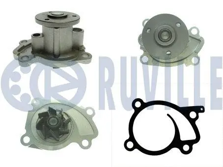 Water Pump, engine cooling (561504)