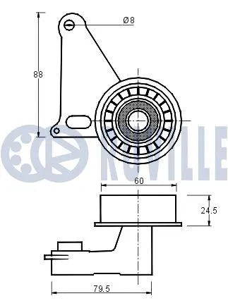 Tensioner Pulley, timing belt