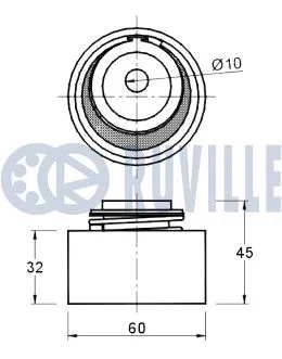 Tensioner Pulley, timing belt