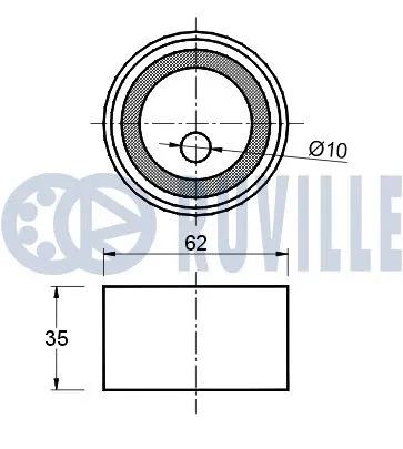 Tensioner Pulley, timing belt