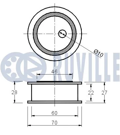 Tensioner Pulley, timing belt