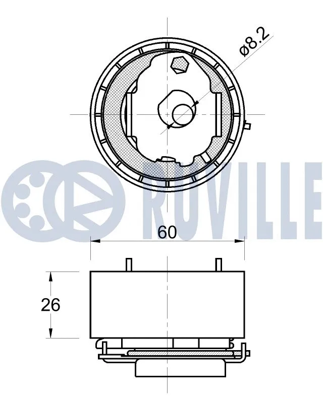 Tensioner Pulley, timing belt