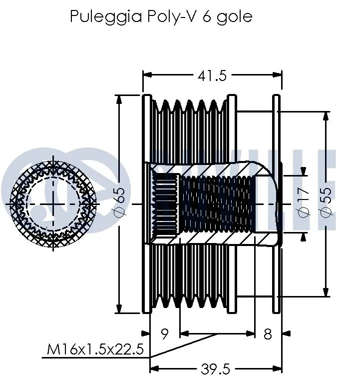 Alternator Freewheel Clutch
