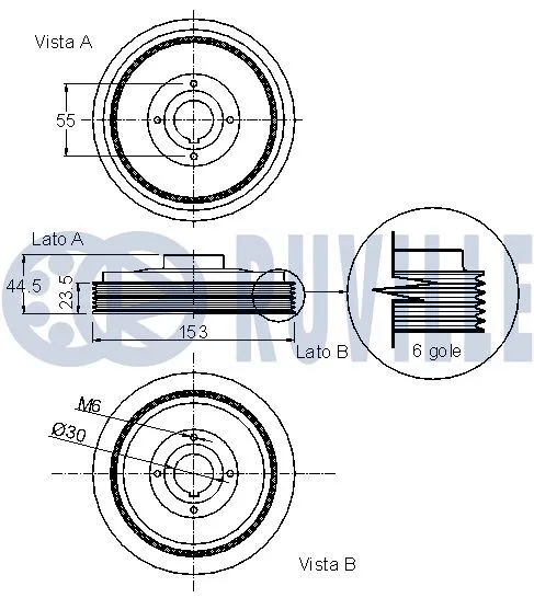 Belt Pulley, crankshaft