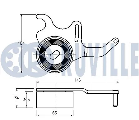 Tensioner Pulley, timing belt