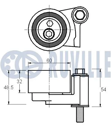 Tensioner Pulley, timing belt