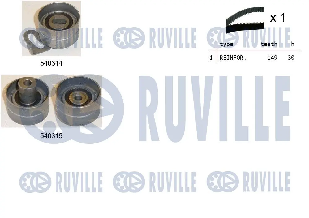 Timing Belt Kit (550208)