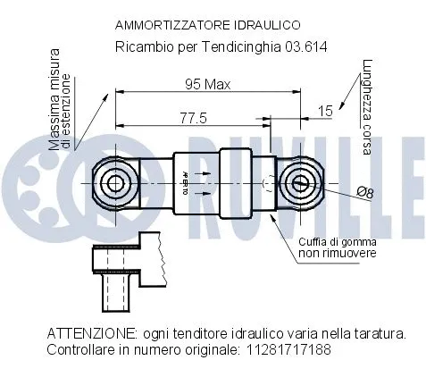 Vibration Damper, V-ribbed belt