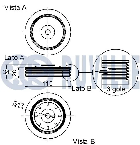 Belt Pulley, crankshaft