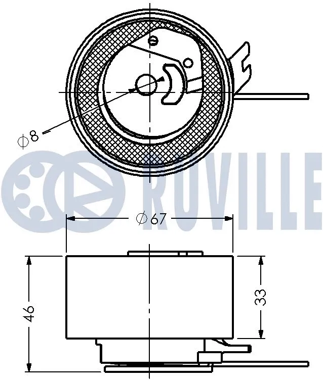 Tensioner Pulley, timing belt