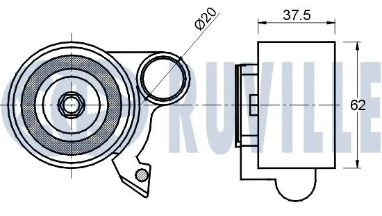 Tensioner Pulley, timing belt